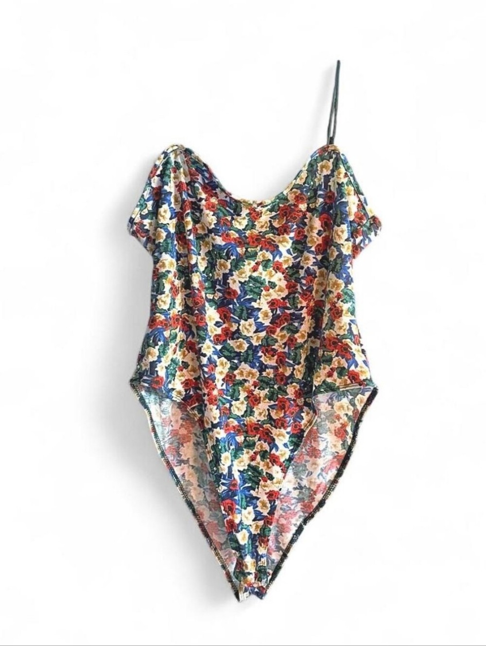 Floral One-Piece Kids' Swimsuit - Multicolor